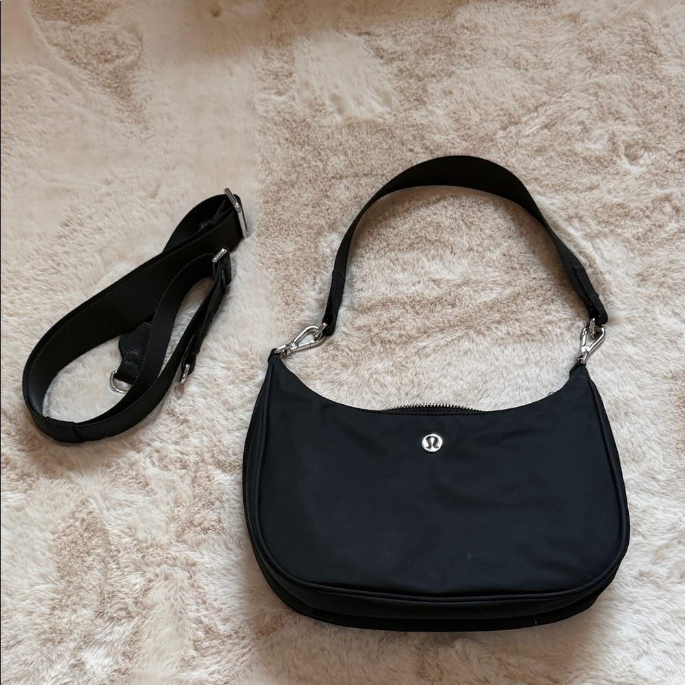 Lululemon Athletica Black Shoulder Bag